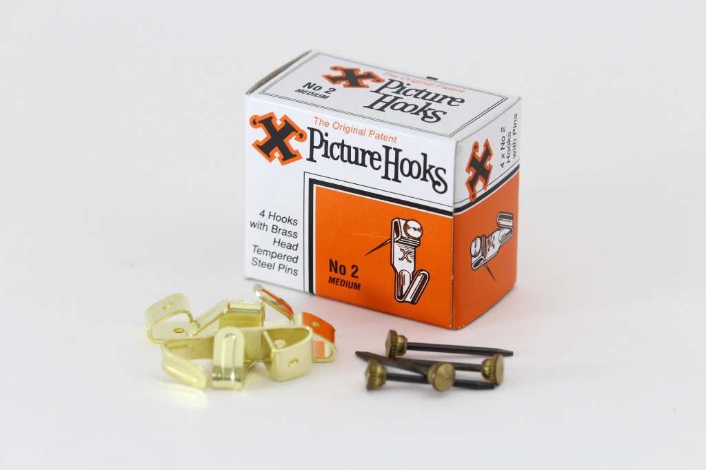 Medium Picture Hooks Premium (4per box)